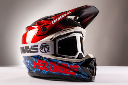 MXG-250 Moto Goggle - Billboard Icon WHITE